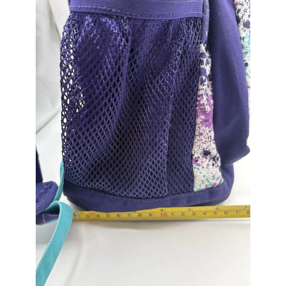 Trans By JanSport Backpack Laptop Sleeve Paint Spatter 5 Zip Compartments